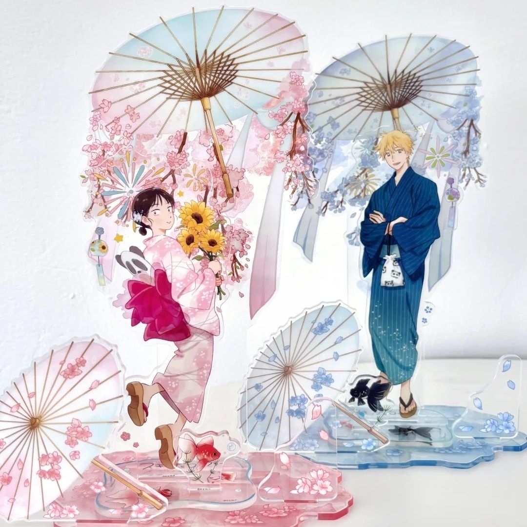 跃动青春花火系列跃动青春花火系列和服小美志摩透明高颜值亚克力