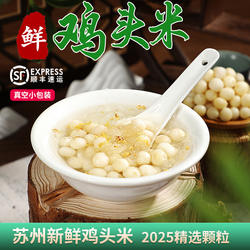苏州鸡头米新鲜2025苏州特产大颗粒鸡头米手剥礼盒鲜芡实非干货