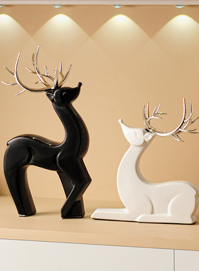 2025新款创意麋鹿摆件