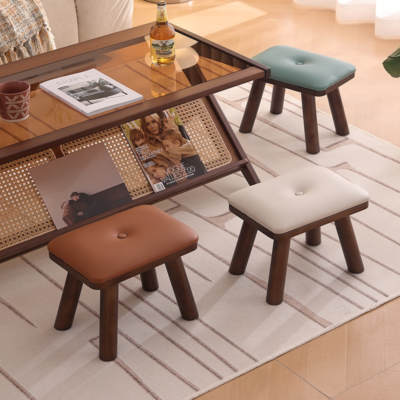 实木小凳子家用现代客厅茶几沙发垫脚凳小板凳坐凳门口换鞋凳矮凳