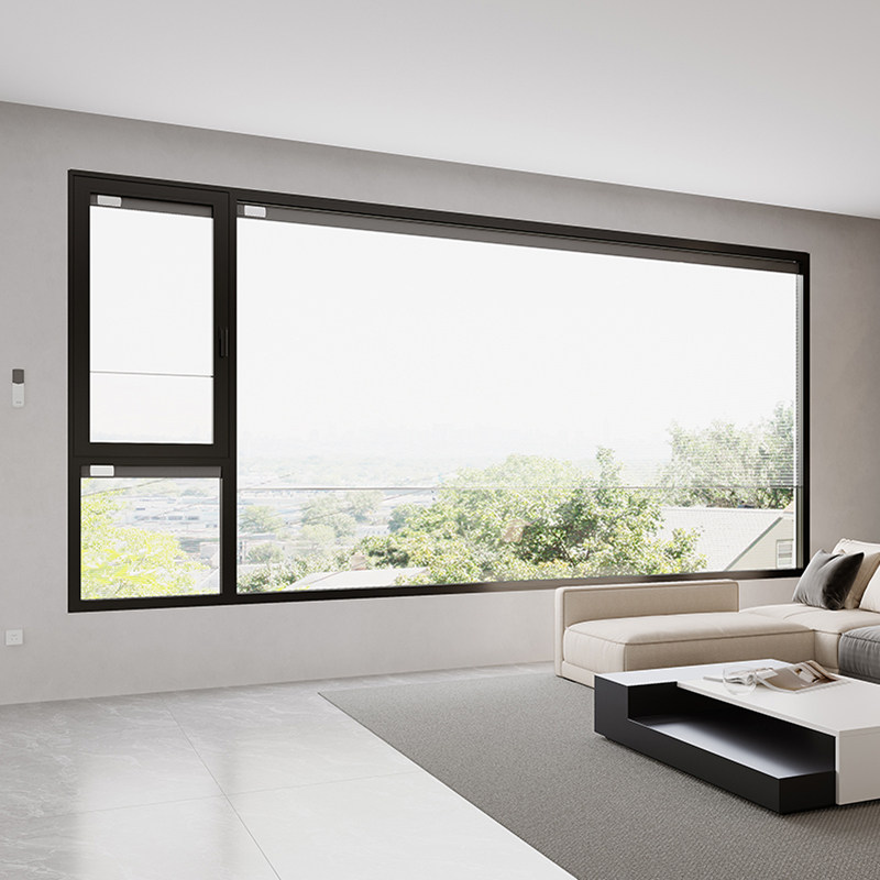 【诚意金】新豪轩门窗埃森75内开内倒系统窗断桥铝门窗北方封窗