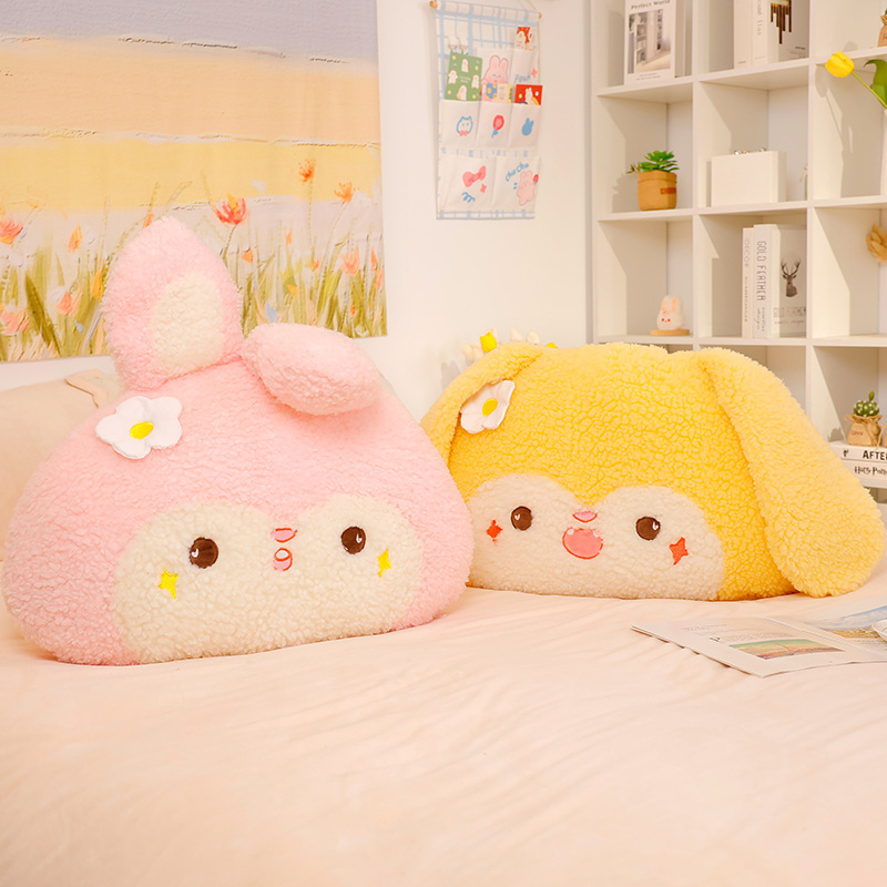 可爱床头靠垫靠枕女生卧室学生宿舍床上护腰大靠背垫沙发抱枕客厅