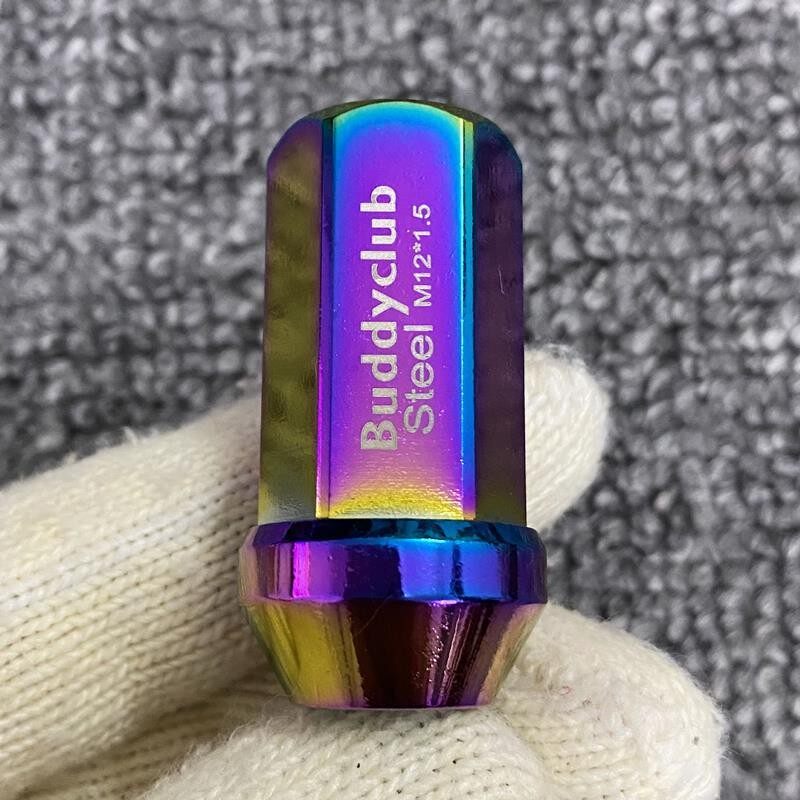 改装轮毂螺母螺丝螺帽 锻造钢超高强度野马君威捷豹英菲尼迪雅阁