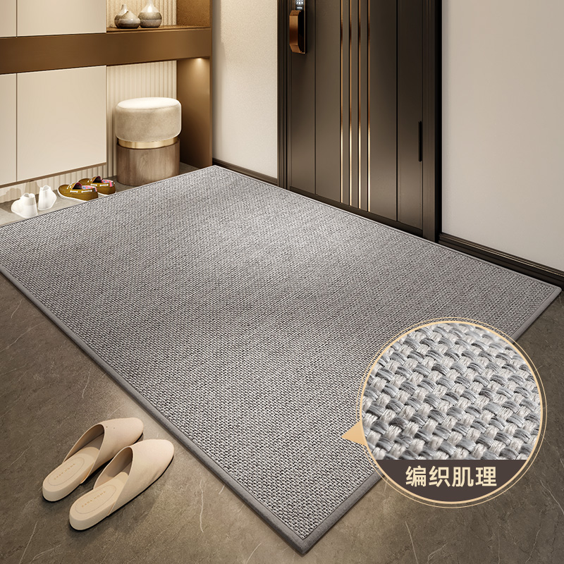 入户门地垫耐脏免洗高端脚踏垫室外蹭土门垫家用玄关除尘耐磨地毯