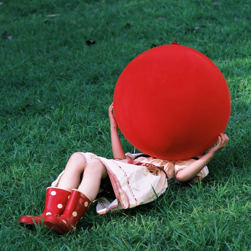 36寸超大号防爆气球儿童户外公园幼儿园拍照草地加厚汽球玩具海边