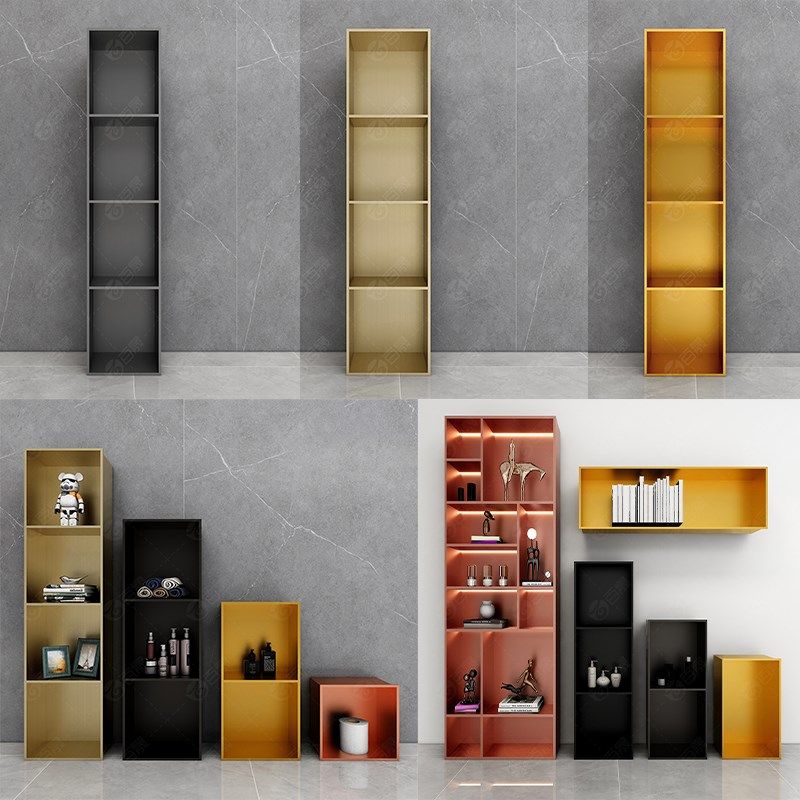 不锈钢展柜浴室壁龛定制 客厅嵌入式电视柜 黑钛金拉丝金属钢板柜,金属材料及制品,不锈钢制品,淘宝优惠券,粉丝福利购,淘宝优惠卷