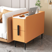 岩板沙发边柜边几小茶几侧边柜0宽超窄方桌方几床头柜子