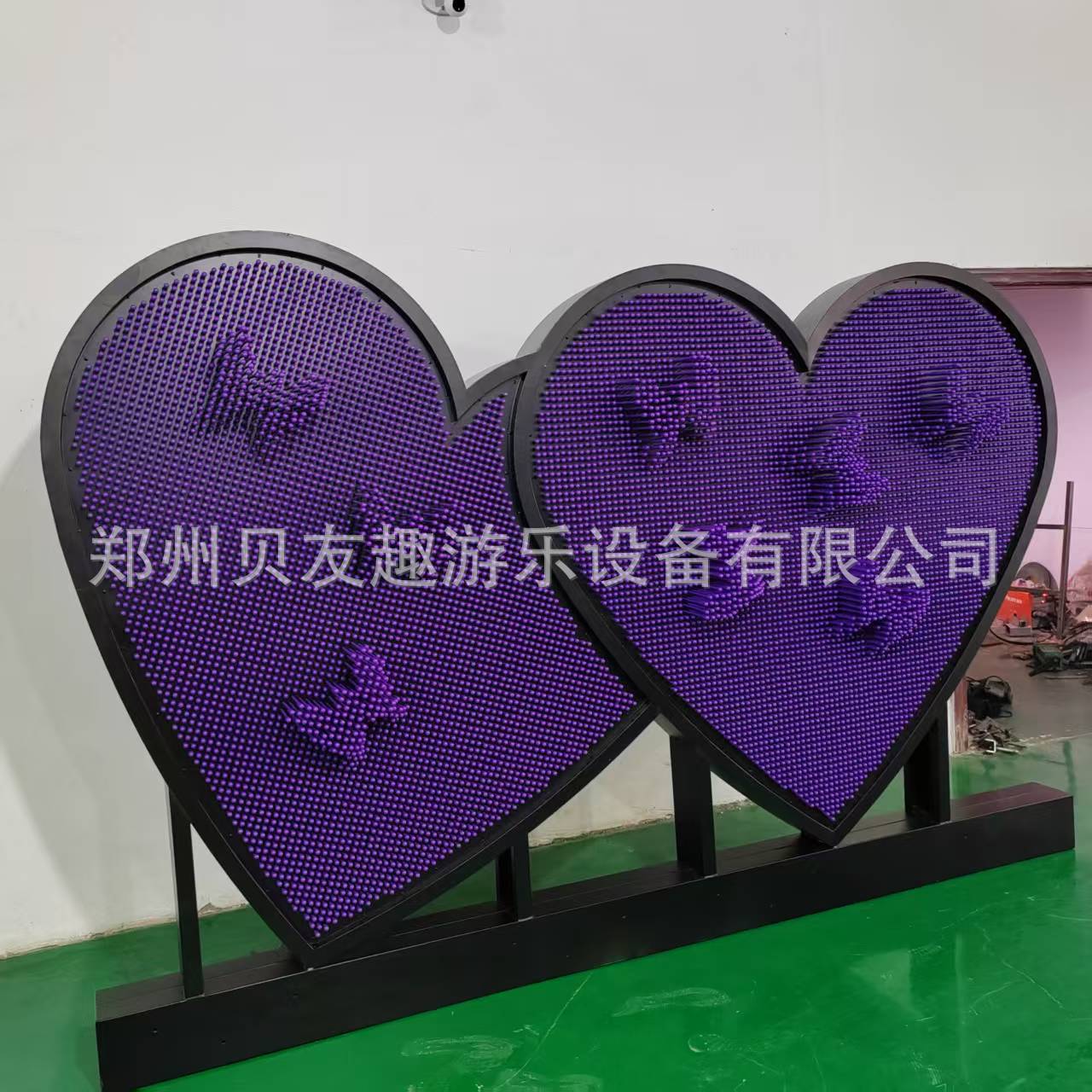 商场超市引流打卡互动装置三维立体针雕墙3D人体打印墙SU模型景观