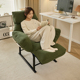 书房办公室懒人沙发躺椅可躺可睡午休椅阳台休闲 两用可折叠靠背