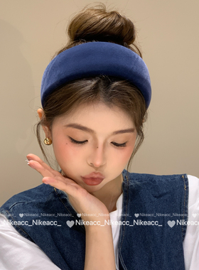 高级感发箍头饰女2025新款宽边头箍高颅顶发卡日常外戴洋气时尚