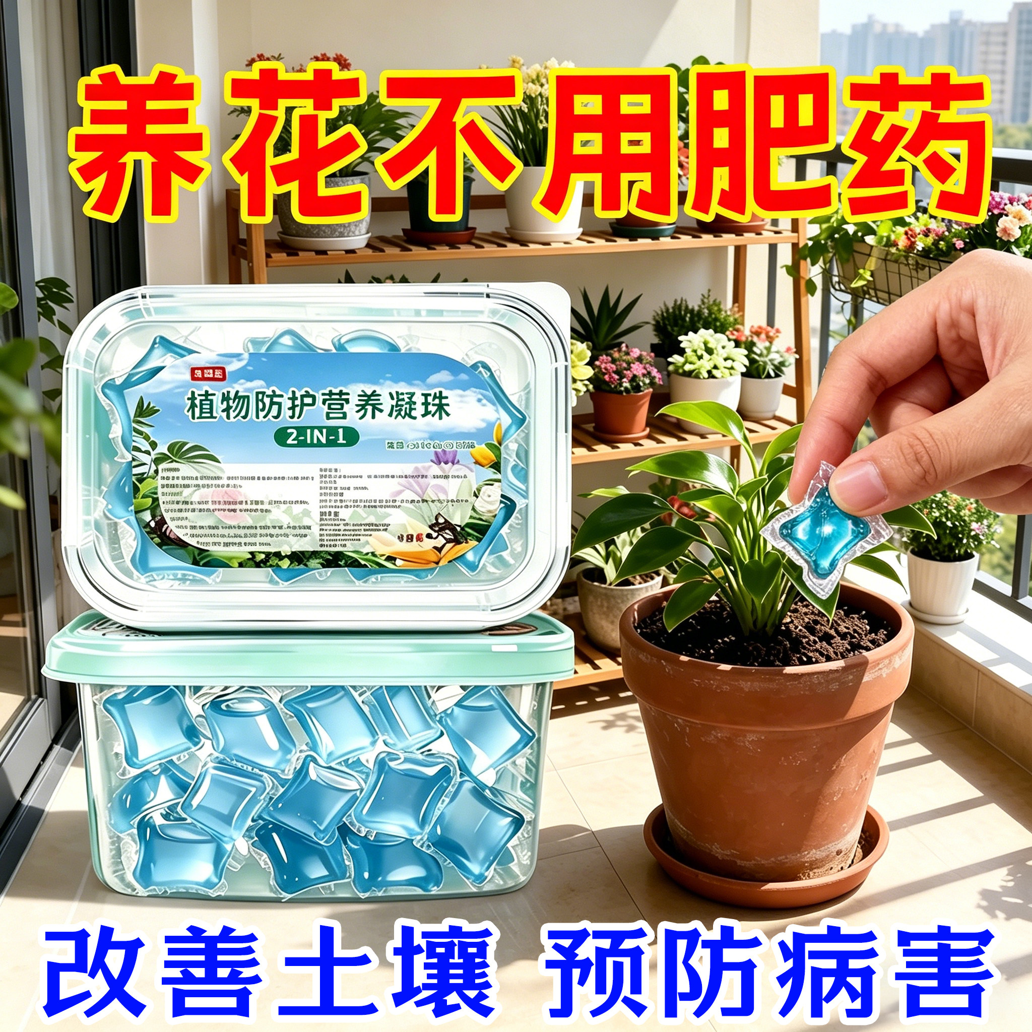 植物防护营养凝珠高浓缩活力素