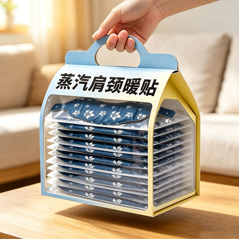 蒸汽草本自发热暖贴护颈防寒