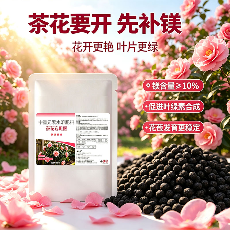 茶花促花中量元素水溶颗粒肥