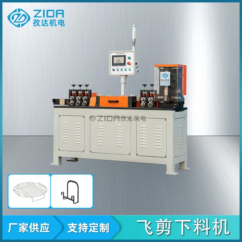 飞剪下料机镀锌丝拉直割断机铁线钢筋调直切断推车铁丝矫直机