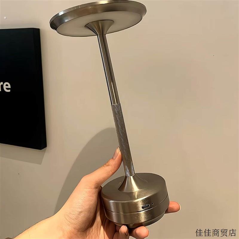 网红酒吧桌子灯跨境咖啡馆充电款户外露营台灯创意夜灯餐厅氛围灯