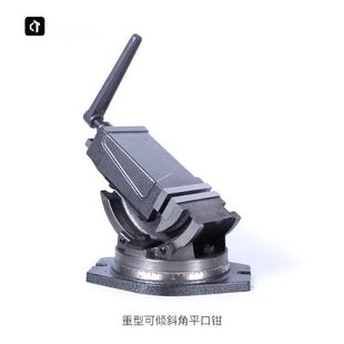 重型机用虎钳寸4寸平口钳钻铣床夹具钻铣床平口钳台虎钳台钳