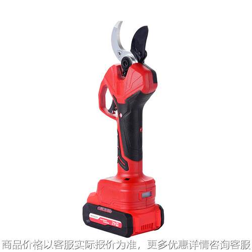 无绳园艺电动剪刀树枝剪45 充电式电动果树剪 跨境款锂电修枝剪
