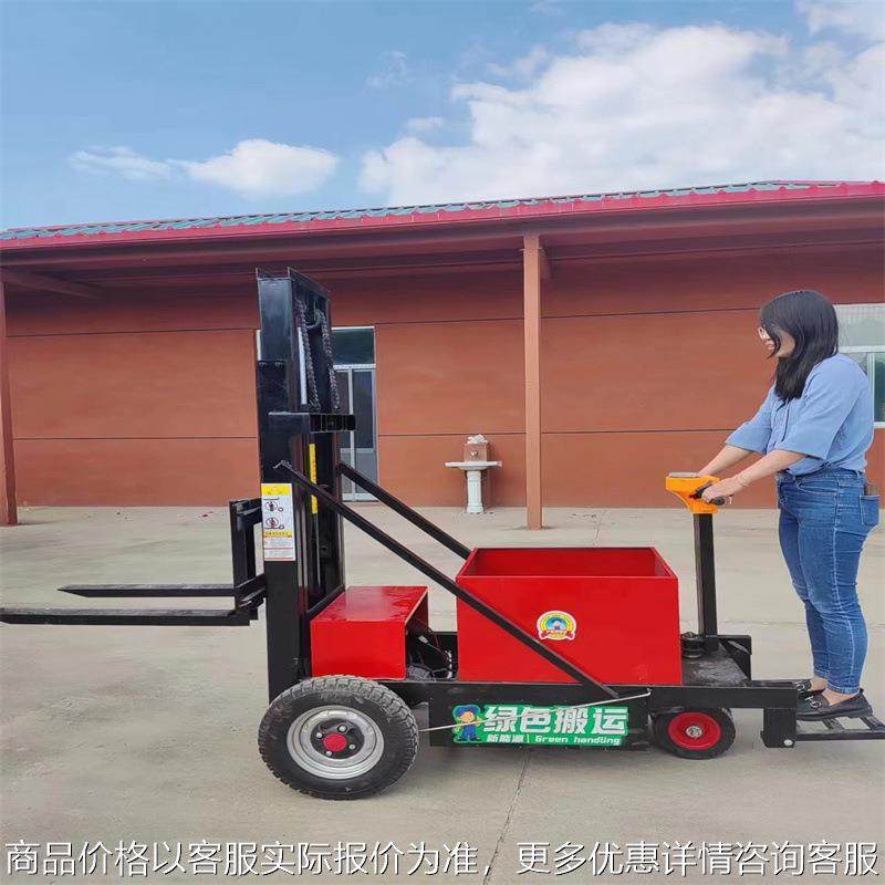 山东鲁工电动随车叉 装车卸货站驾式电动叉车 250/500公斤电动叉,商业/办公家具,堆高车,淘宝优惠券,粉丝福利购,淘宝优惠卷
