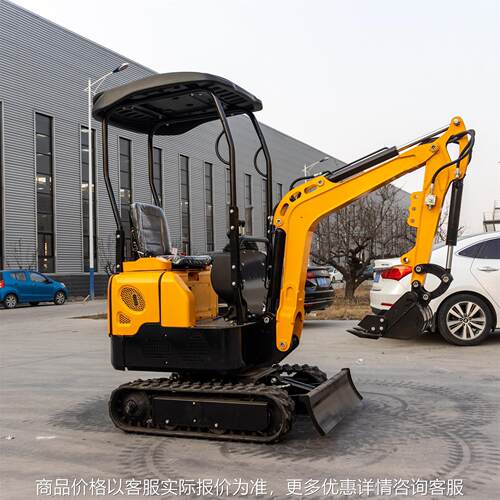 新款10三开门小型挖机 出口德国挖掘机 10工程挖机农用挖沟勾机