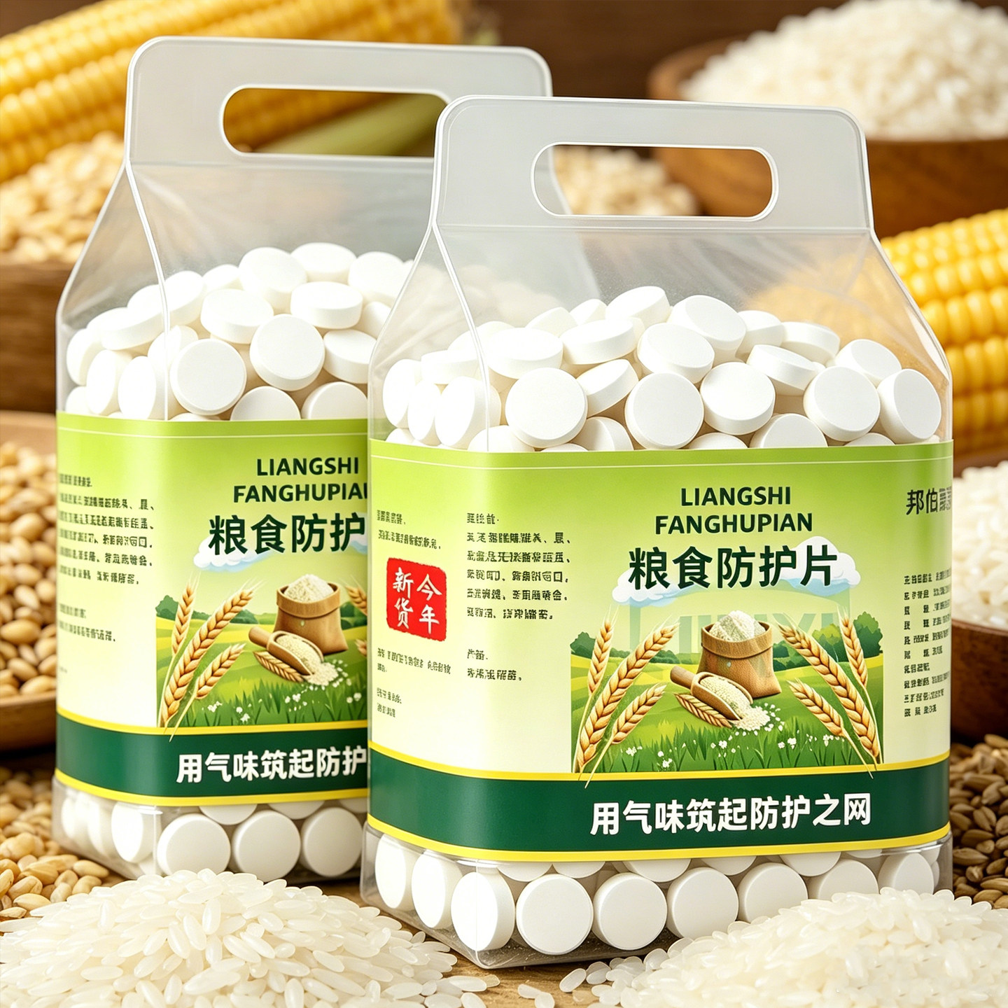 粮食储存防虫防蛀片家用米桶