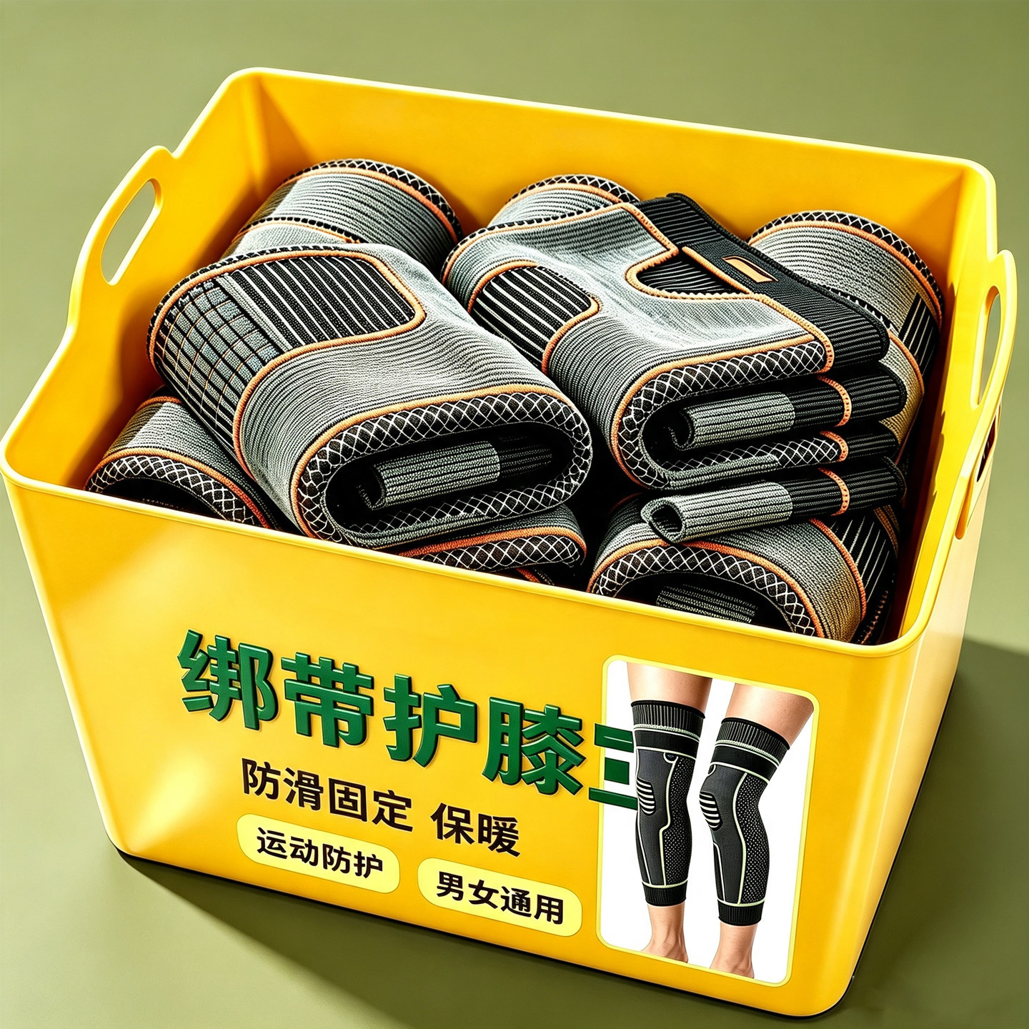 艾草护膝关节保暖防寒四季运动