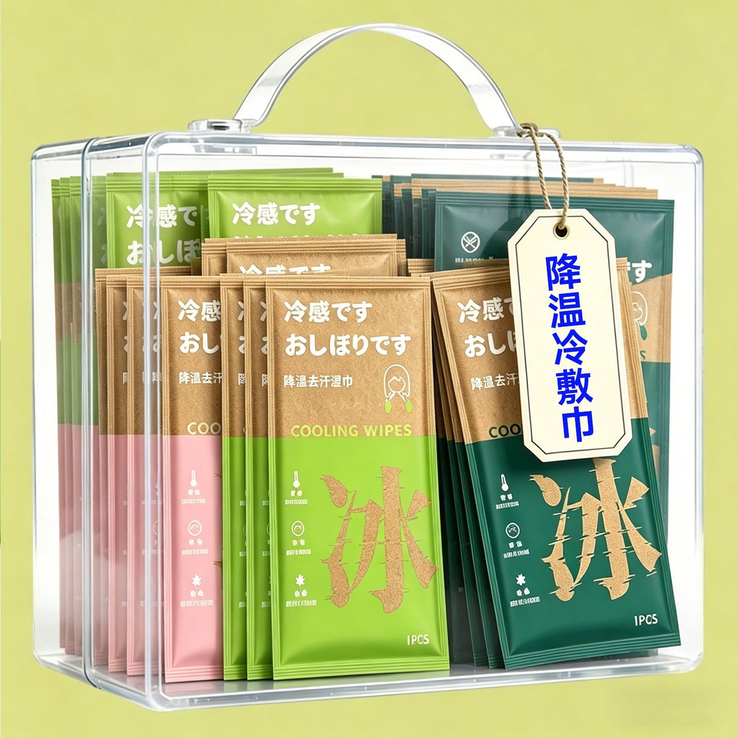 冰感毛巾降温清凉湿巾凉感毛巾止汗运动冰凉毛巾夏季户外运动除汗