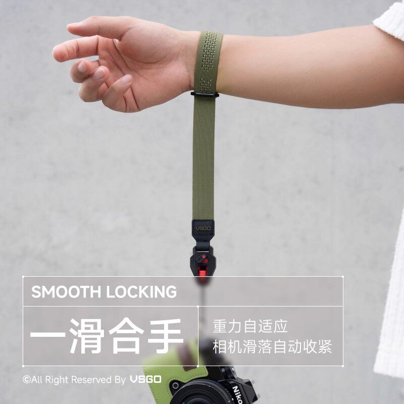 CASUAL轻量摄影腕带相机腕带相机手腕带快拆微单手绳单反挂绳适用索尼佳能富士磁吸相机配件