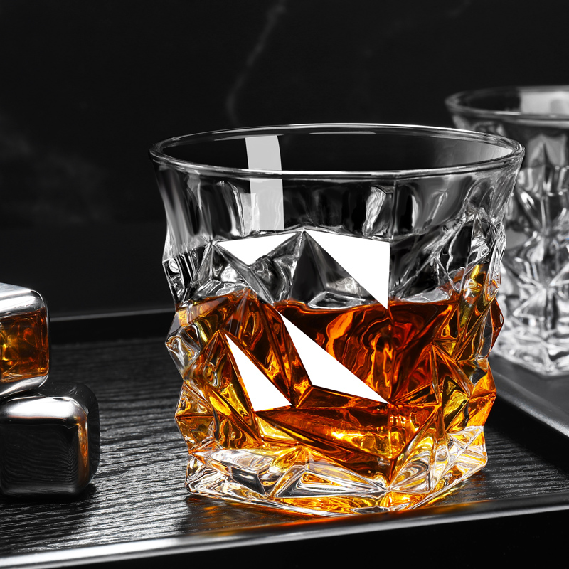 无铅玻璃威士忌杯洋酒杯烈酒杯啤酒杯KTV酒吧家用欧式酒具杯子