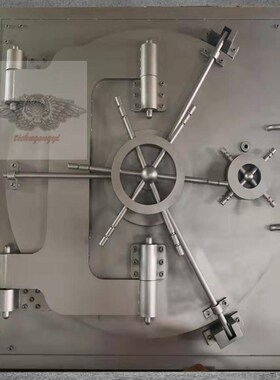 复古工业风酒吧门抖音网红铁艺大C门隐形门创意隔音门暗门密室定