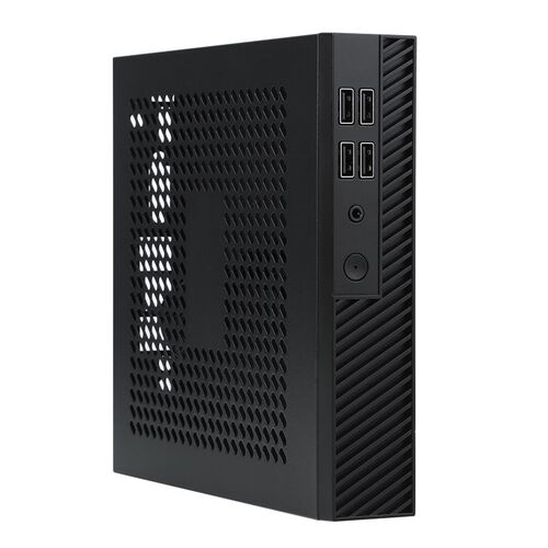 SKTC DX01迷你机箱静音工控掌上电脑 HTPC迷你机箱适用