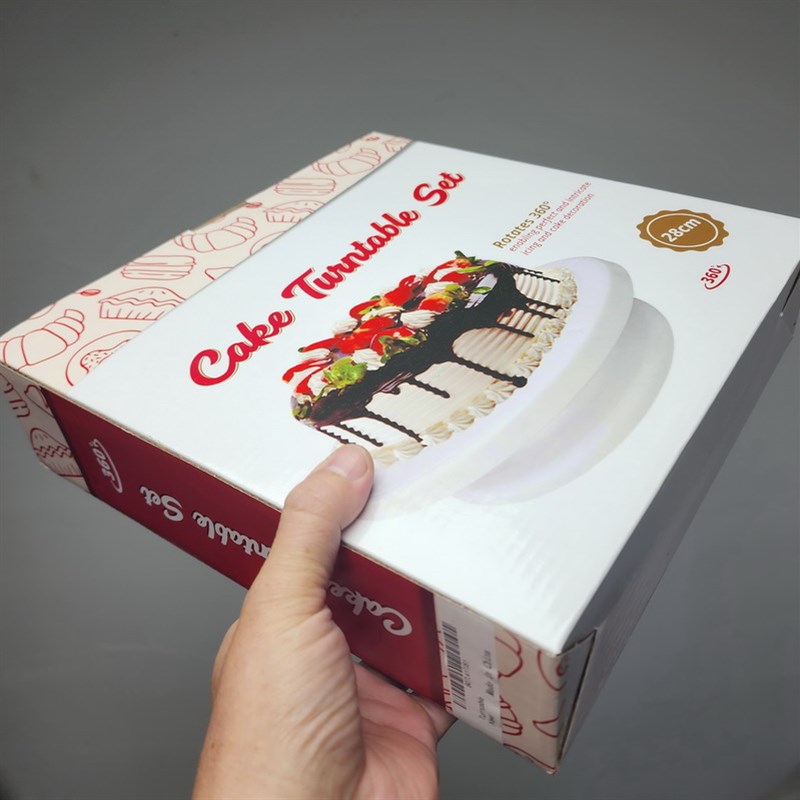 便民蛋糕裱花台 台旋台盘 旋盘滑圈工具