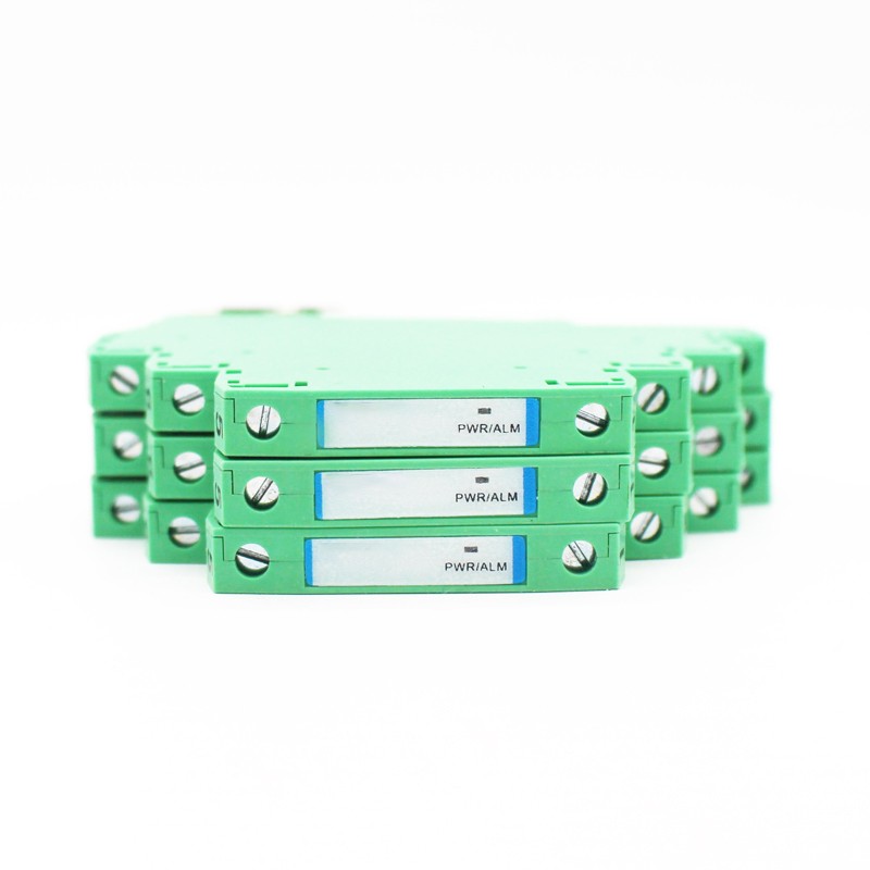 信号隔离模块配电器一进一出4-20mCA输入输出高精度0.1%薄款导轨