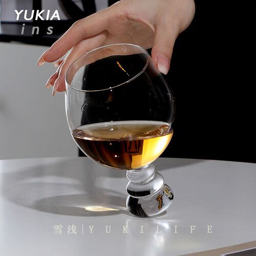 柳如烟杯 西子湖头水拍天中古e复古高脚杯子红酒杯啤酒杯