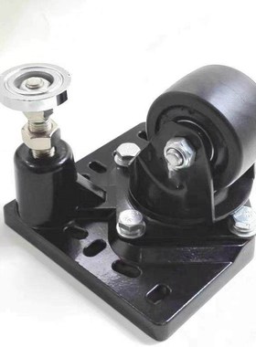 CGV01-D50-NE方形板CGV06-D65带调整块水平调节型材用脚轮75