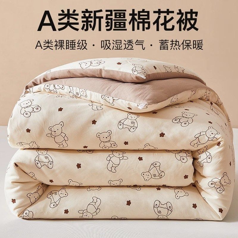 子被芯冬被加厚棉被褥四季通用宿舍生单人春秋被,床上用品,棉花被,淘宝优惠券,粉丝福利购,淘宝优惠卷