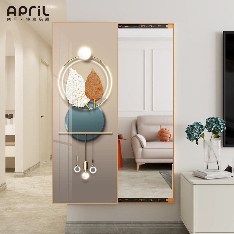 穿衣镜全身壁挂贴墙可关闭设计感镜子可遮挡挂镜隐形暗藏式试衣镜,住宅家具,穿衣镜,淘宝优惠券,粉丝福利购,淘宝优惠卷