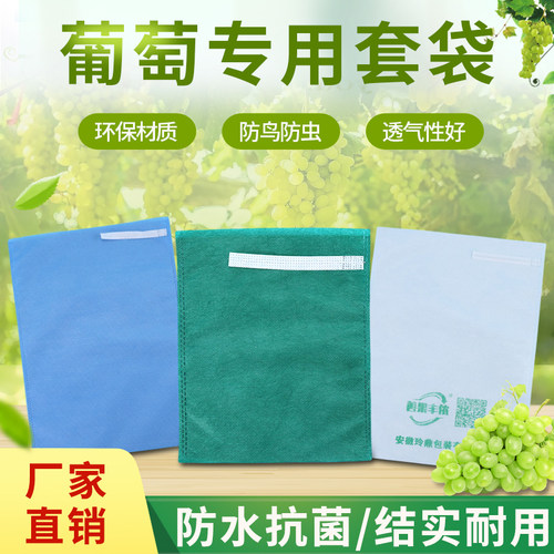 玲鼎纺布葡萄袋虫鸟透光果袋