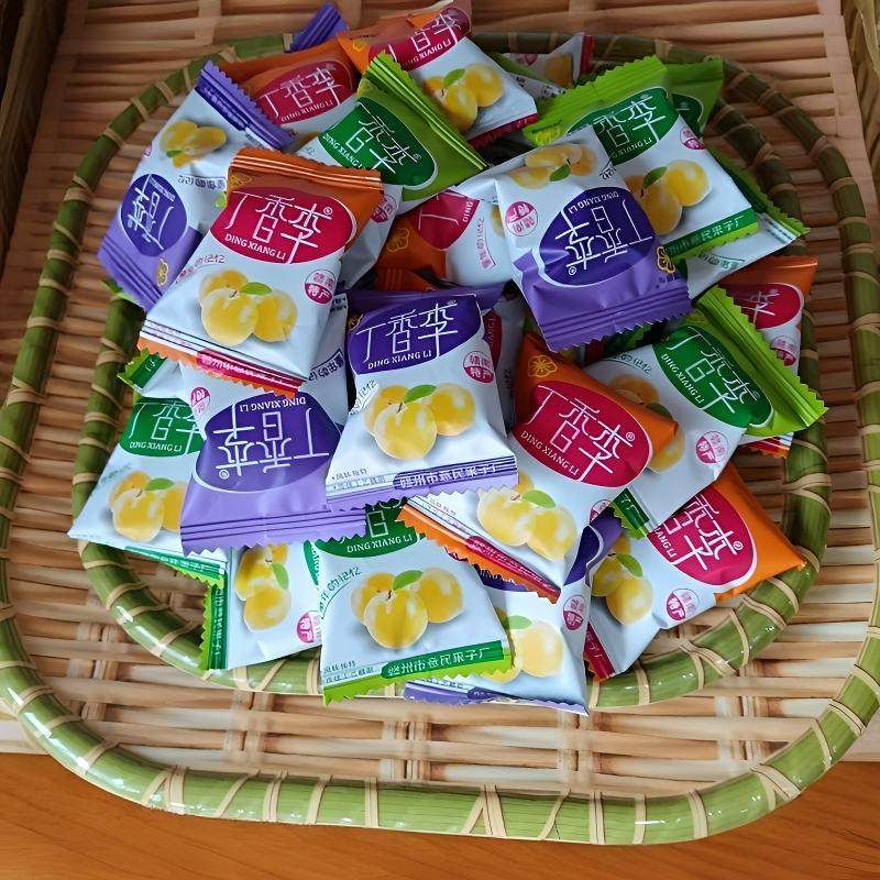 江西赣州丁香李加应子梅李子干蜜饯独立包装零售商用年货零食开胃