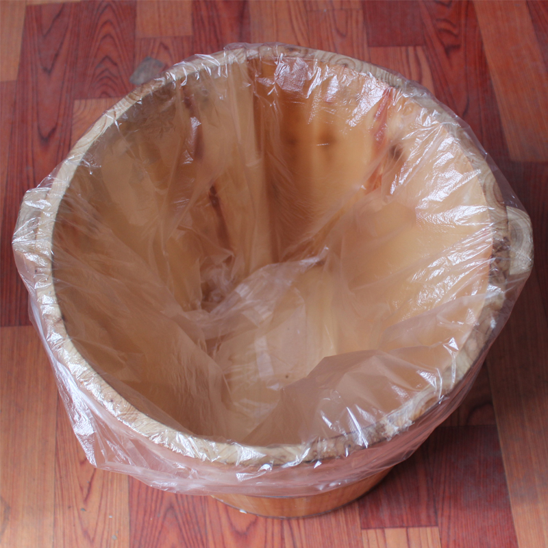 一次性中桶足浴袋 泡脚袋 塑料袋足疗袋 木桶袋子泡脚桶膜480只