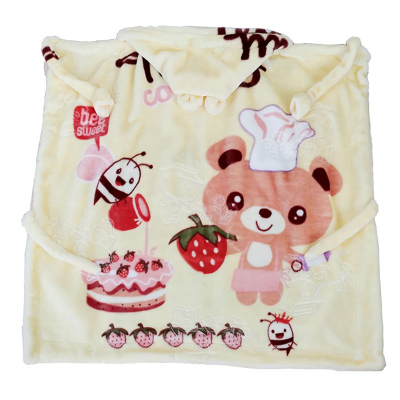 包邮婴儿背带披风斗篷婴儿毛毯秋冬厚披肩被褛外出防风男女宝宝