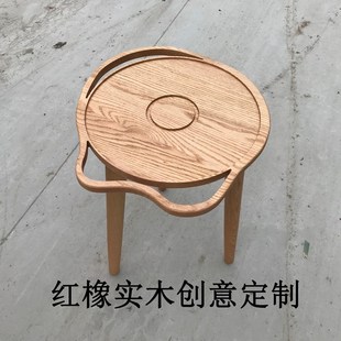 红橡木纯实木板材木方料原木板书吧台桌面板餐桌衣柜家具加工定制