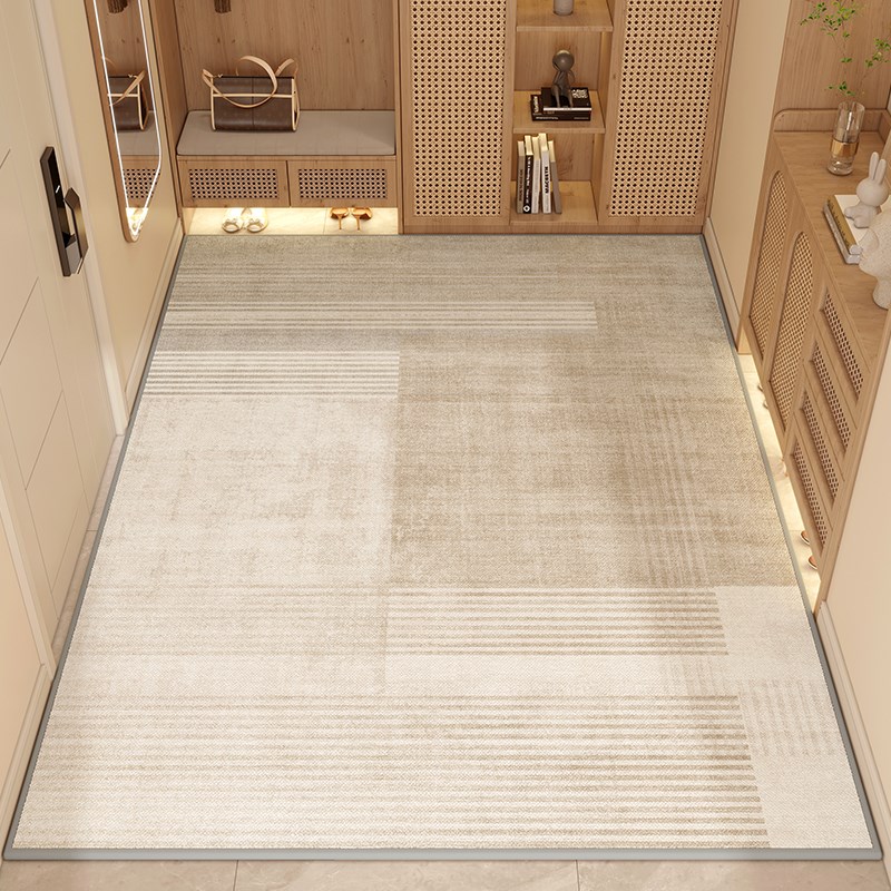 地垫入户门垫进门地毯家用入户垫防滑客厅轻奢高级玄关脚垫可裁剪