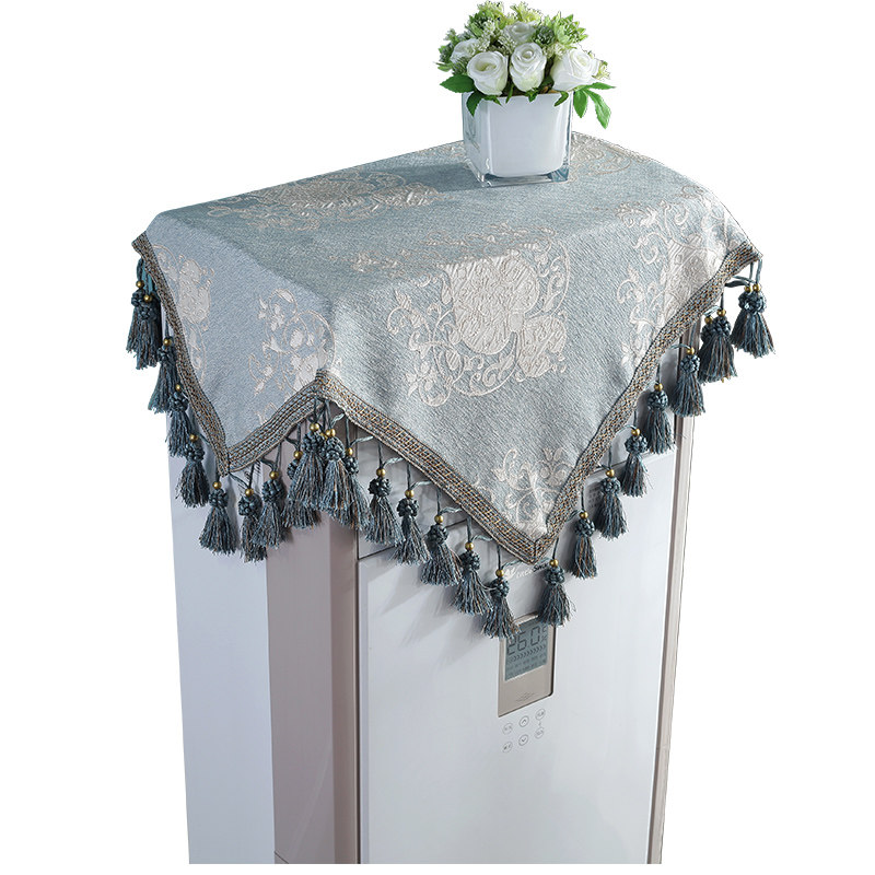 欧式空调罩柜机方形通用防尘盖布清洗简约立式空调装饰吹客厅家用