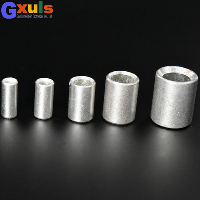 对接裸接头PNT1.25/2/5.5/8/14电线续接紫铜短形中间平行冷压端子