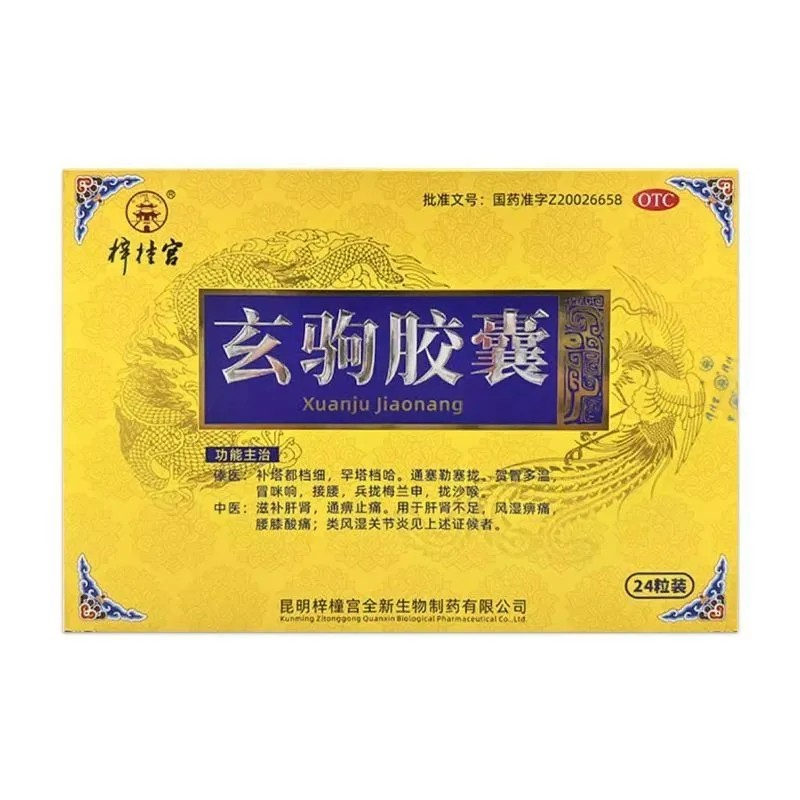 梓橦宫玄驹胶囊 0.5g*24粒/盒 滋补肝肾通痹止痛类风湿关节炎