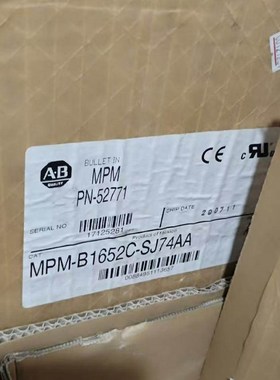 AB罗克韦尔伺服电机MPM-B1152C-SJ74AA/MPM-B1152F-SJ74AA