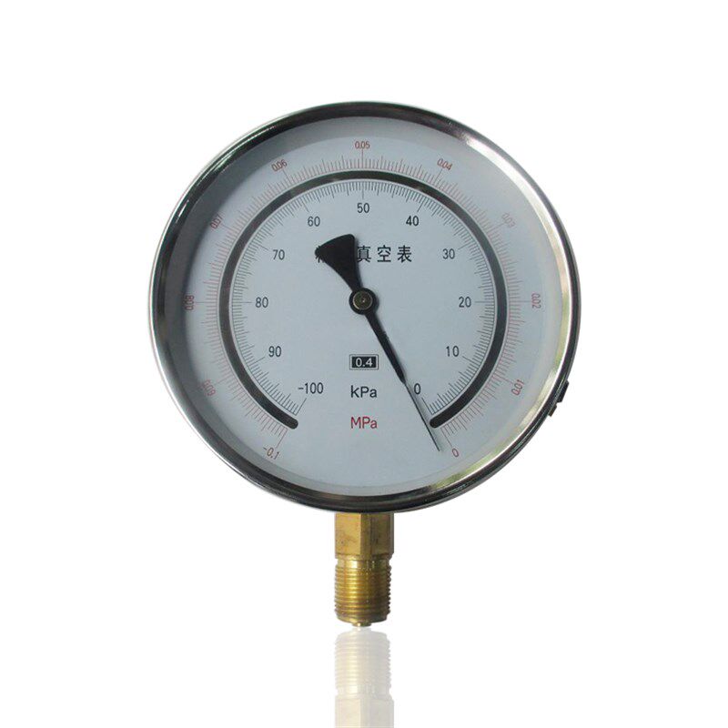供精密真空压力表0.4级精密压力表铝壳Z-150 -0.1~0MPA -100~0KPA