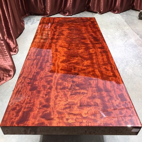 巴花大板茶桌实木原木红木大板桌巴西花梨木茶板台米茶餐桌 整块