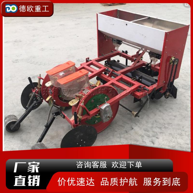 后挂式玉米精播机农业种子谷物撒播机小型种子铺膜点播一体机