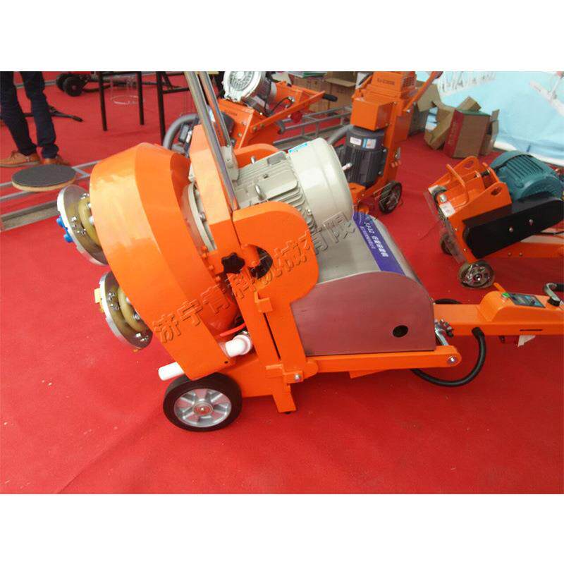 地坪施工水泥地面固化机手推式12头变频研磨机金刚砂地坪抛光机